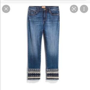 Driftwood Embroidered Jeans